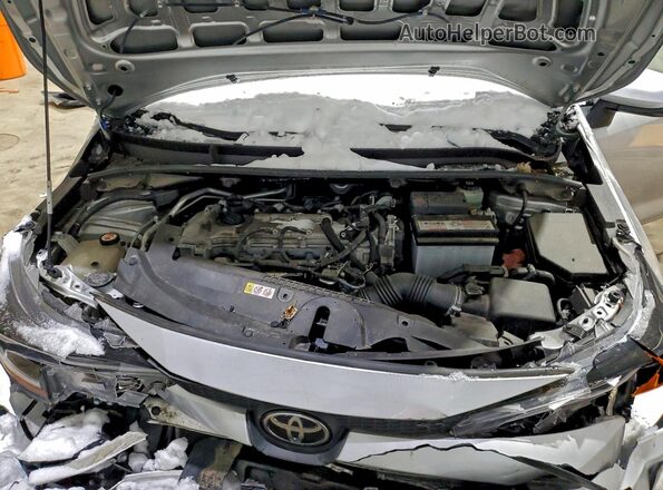 JTDEPMAE3MJ174437 2021 TOYOTA LL Серебряный Вид задней части салона