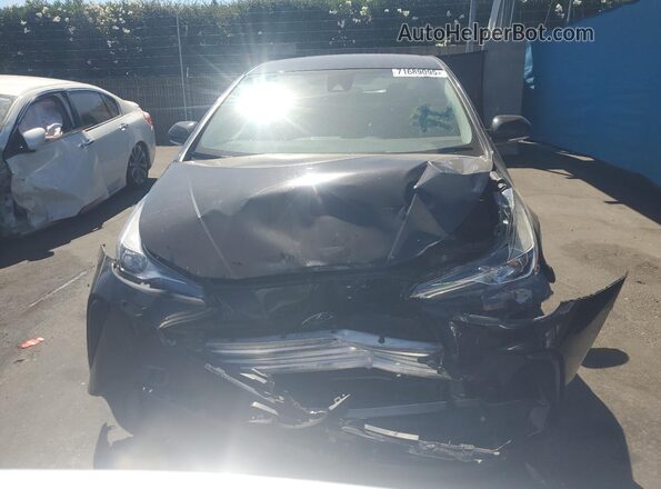 JTDKAMFU0N3174437 2022 TOYOTA PRIUS Black წინა ხედი