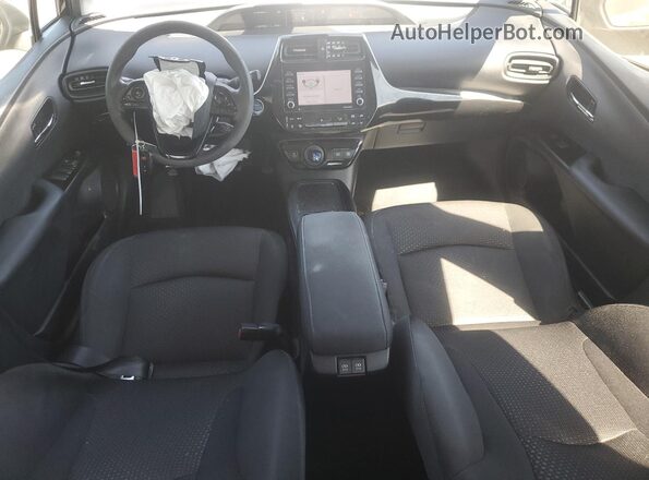 JTDKAMFU0N3174437 2022 TOYOTA PRIUS Black წინა პანელის ხედი