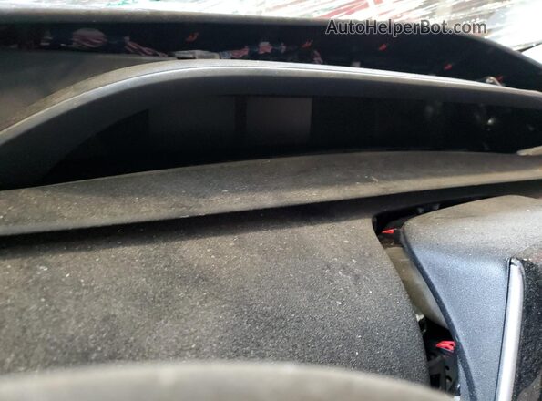 JTDKAMFU1M3138075 2021 TOYOTA PRIUS Red Widok zestawu wskaźników