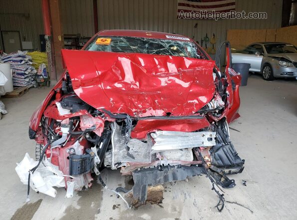 JTDKAMFU1M3138075 2021 TOYOTA PRIUS Red Widok z przodu