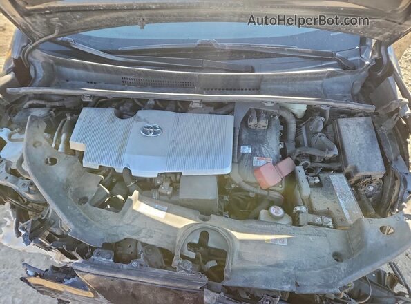 JTDKAMFU5M3148432 2021 TOYOTA PRIUS Black Vista interior trasera