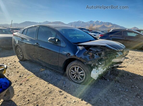 JTDKAMFU5M3148432 2021 TOYOTA PRIUS Black Delantero derecho