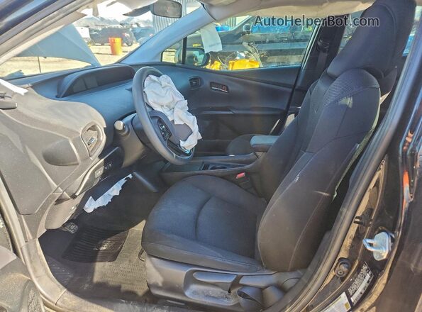 JTDKAMFU5M3148432 2021 TOYOTA PRIUS Black Vista interior delantera