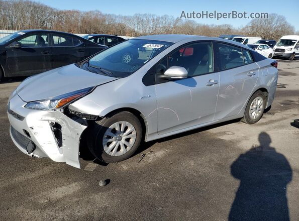 JTDKAMFU6N3176452 2022 TOYOTA PRIUS Silver Вид наклейки з VIN-кодом