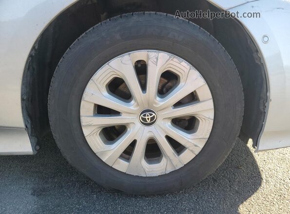 JTDKAMFU6N3176452 2022 TOYOTA PRIUS Silver 