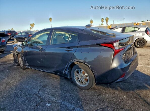 JTDKAMFU7M3150912 2021 TOYOTA PRIUS Gray Tył lewy