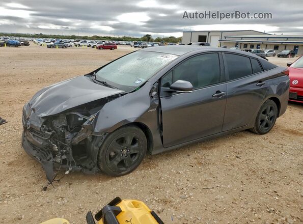 JTDKAMFU7N3154248 2022 TOYOTA PRIUS Charcoal Front left
