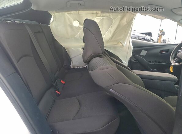 JTDKAMFUXM3147132 2021 TOYOTA PRIUS White Vista de los asientos traseros