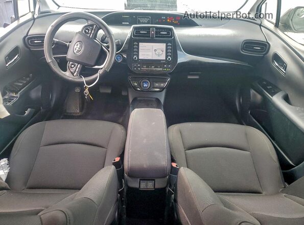 JTDKAMFUXM3147132 2021 TOYOTA PRIUS White Vista del salpicadero