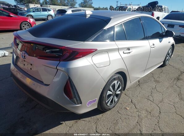 JTDKARFP0K3114404 2019 TOYOTA PRIUS PRIME Серебряный Задняя правая четверть