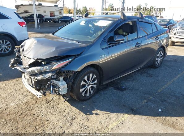 JTDKARFP1H3061656 2017 TOYOTA PRIUS PRIME Gray Przód lewy