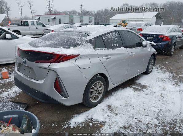 JTDKARFP4H3050893 2017 TOYOTA PRIUS PRIME Silver Tył prawy