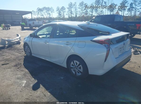 JTDKARFU9G3027694 2016 TOYOTA PRIUS Белый Задняя левая четверть