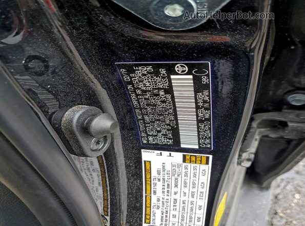 JTDL9RFU9K3003448 2019 TOYOTA PRIUS Black Vista del compartimento del motor