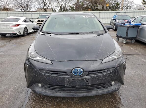 JTDL9RFU9K3003448 2019 TOYOTA PRIUS Black Vista frontal
