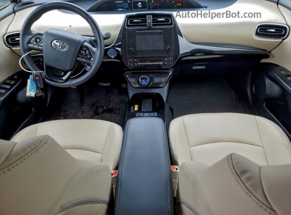 JTDL9RFU9K3003448 2019 TOYOTA PRIUS Black Vista del salpicadero