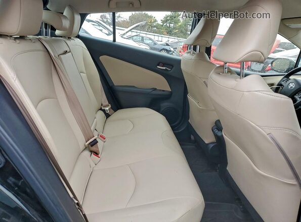 JTDL9RFU9K3003448 2019 TOYOTA PRIUS Black Vista de los asientos traseros