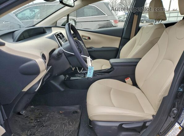 JTDL9RFU9K3003448 2019 TOYOTA PRIUS Black Vista interior delantera