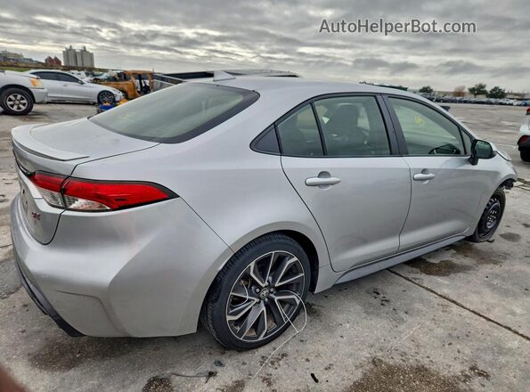 JTDS4MCE2MJ056422 2021 TOYOTA LL Silver Задня права чверть