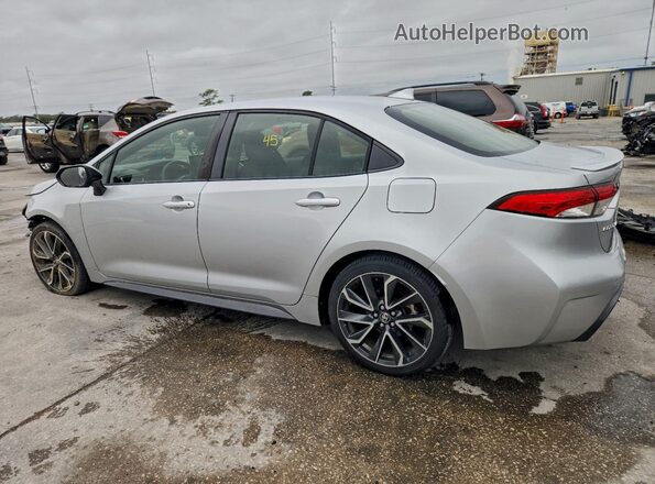 JTDS4MCE2MJ056422 2021 TOYOTA LL Silver Задня ліва чверть