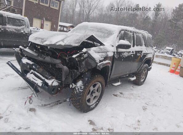 JTEBU5JR6J5483467 2018 TOYOTA 4RUNNER Серый Передняя левая четверть