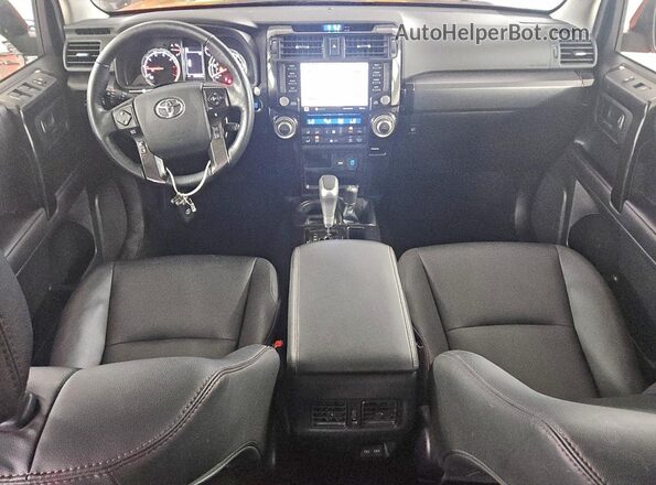 JTELU5JR7P6164859 2023 TOYOTA 4RUNNER Orange Widok deski rozdzielczej
