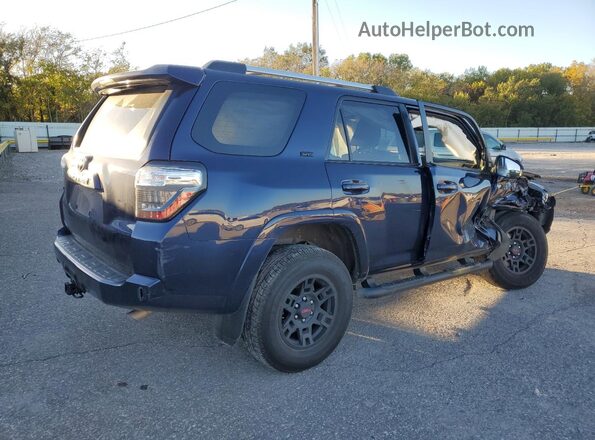 JTEMU5JR9R6233980 2024 TOYOTA 4RUNNER Blue Tył prawy