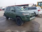 2022 Toyota 4runner Trd Off Road Premium Green vin: JTERU5JR1N5985601