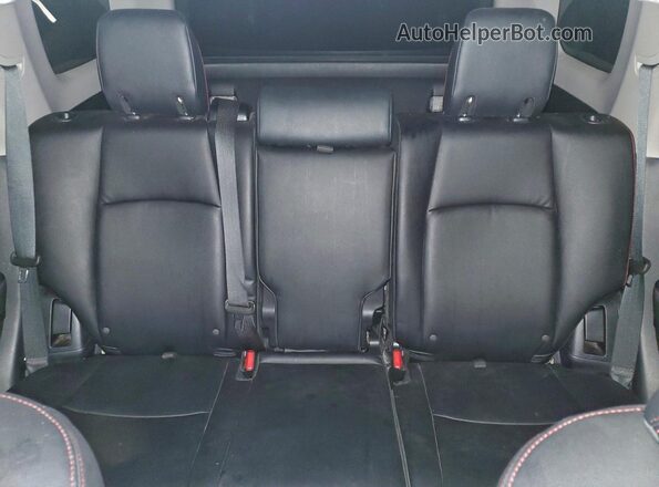 JTERU5JR7R6229061 2024 TOYOTA 4RUNNER Black Rear seats view