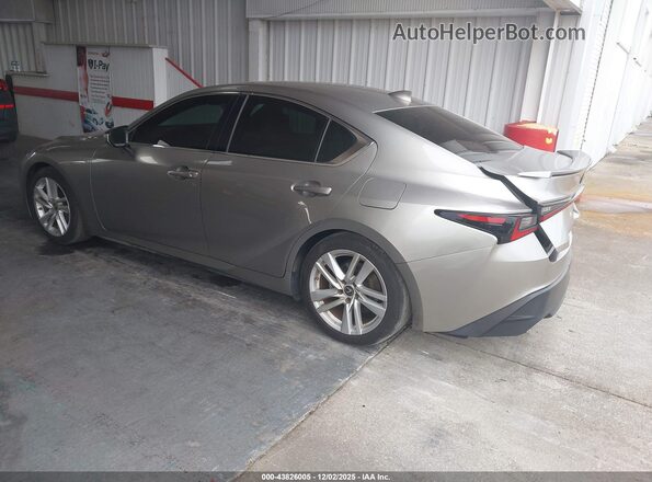 JTHAA1D22M5110025 2021 LEXUS IS 300 Gray Tył lewy