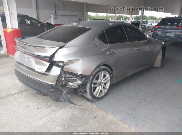 JTHAA1D22M5110025 2021 LEXUS IS 300 Gray Tył prawy