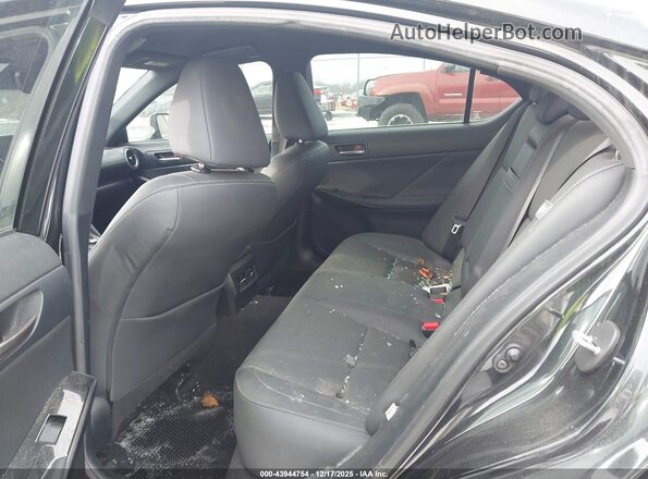 JTHAA1D26M5110125 2021 LEXUS IS 300 Black Widok naklejki z numerem VIN