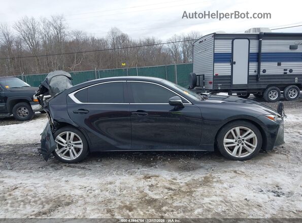 JTHAA1D26M5110125 2021 LEXUS IS 300 Black Widok wnętrza z tyłu