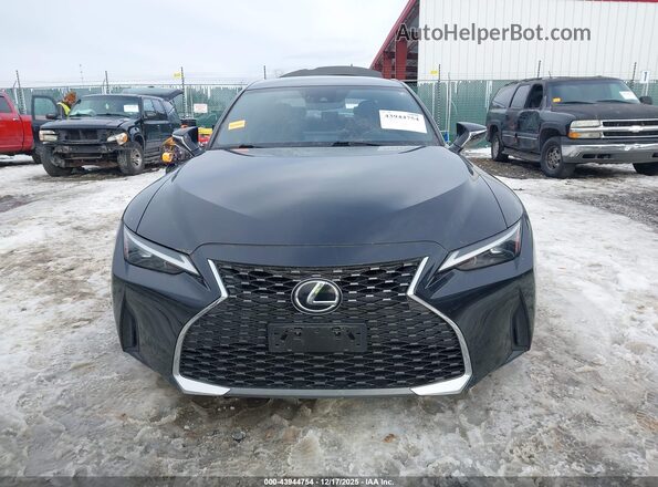 JTHAA1D26M5110125 2021 LEXUS IS 300 Black Widok zestawu wskaźników