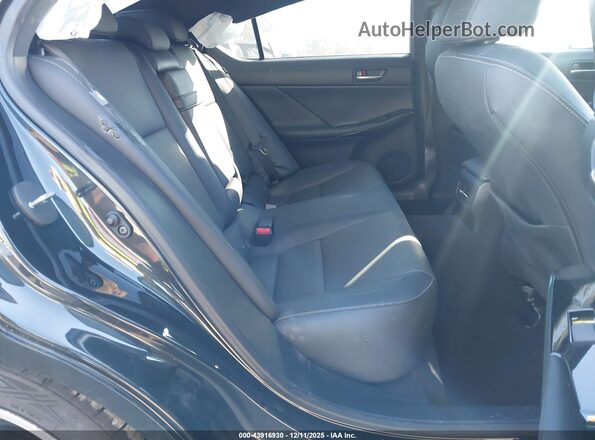 JTHAA1D2XM5110175 2021 LEXUS IS 300 Black VIN კოდის სტიკერის ხედი