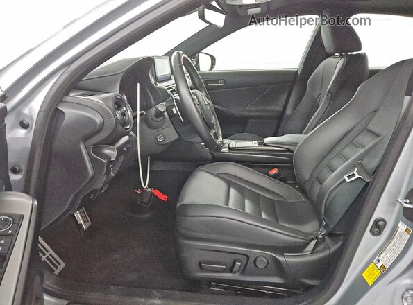 JTHAP1D25R5005601 2024 LEXUS IS Серый Вид салона спереди