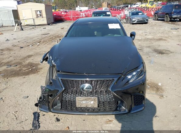 JTHB51FF1J5003066 2018 LEXUS LS 500 Black Widok zestawu wskaźników