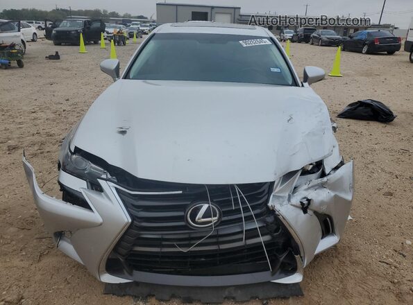 JTHBA1BL8GA000446 2016 LEXUS GS Серебряный Вид спереди