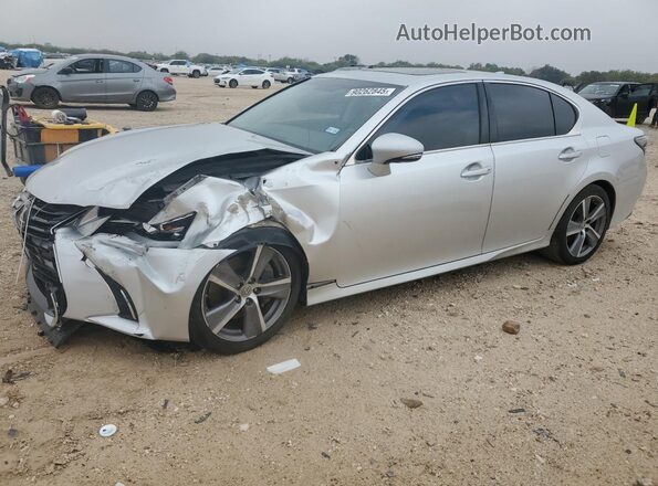 JTHBA1BL8GA000446 2016 LEXUS GS Серебряный Передняя левая четверть