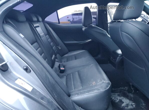 JTHBA1D20J5069801 2018 LEXUS IS Gray Widok tylnych siedzeń