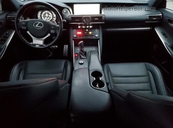 JTHBA1D20J5069801 2018 LEXUS IS Gray Widok deski rozdzielczej