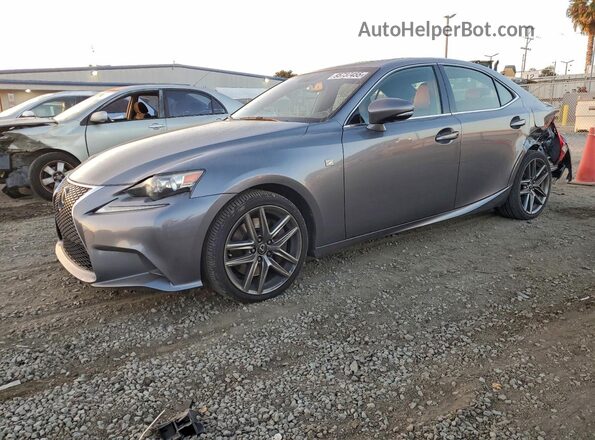 JTHBA1D22G5038011 2016 LEXUS IS Серый Передняя левая четверть