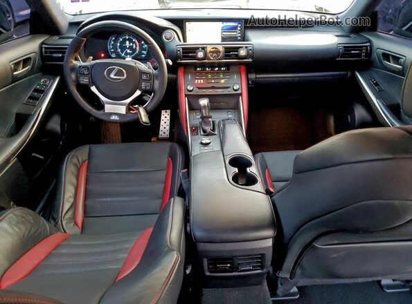 JTHBA1D22K5098184 2019 LEXUS IS Серый Вид панели приборов