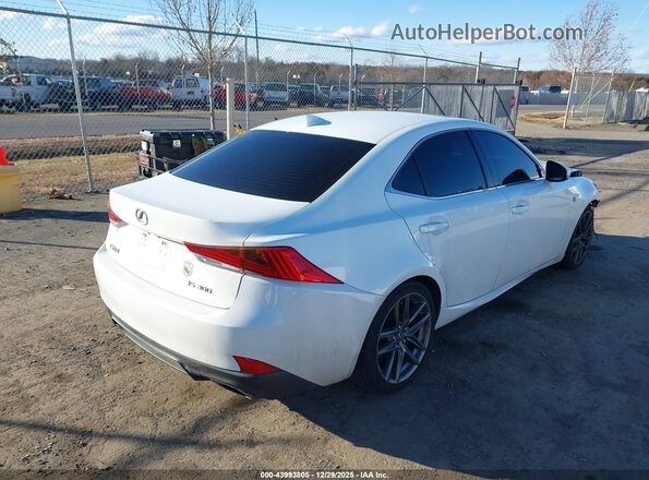 JTHBA1D23J5074880 2018 LEXUS IS 300 Белый Задняя правая четверть