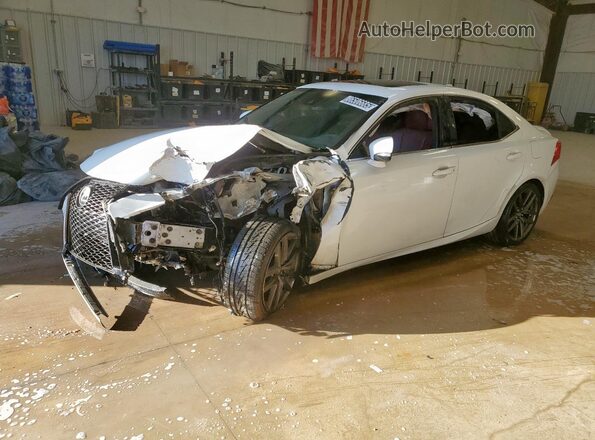 JTHBA1D23J5081991 2018 LEXUS IS Белый Передняя левая четверть