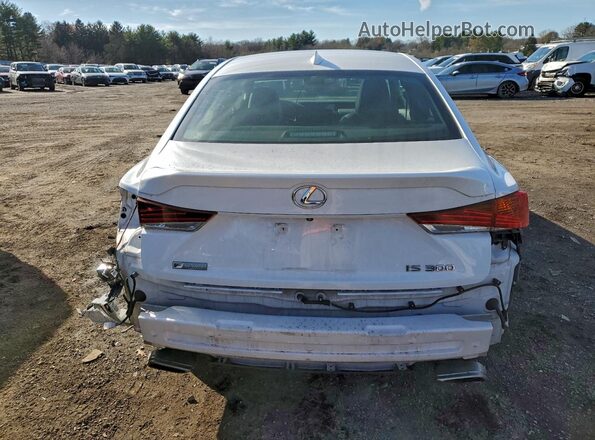 JTHBA1D23K5087209 2019 LEXUS IS White Widok z tyłu