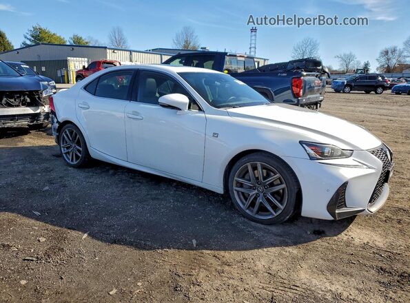 JTHBA1D23K5087209 2019 LEXUS IS White Przód prawy