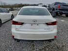 2016 Lexus Is 200t Белый vin: JTHBA1D26G5005237