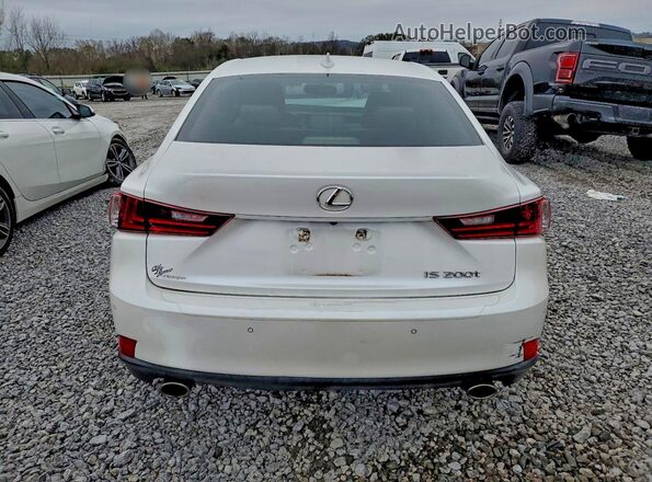 JTHBA1D26G5005237 2016 LEXUS IS Белый Вид сзади